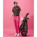 【 SALE 】 LOUDMOUTH ( ラウドマウス ) メンズ プレミアムカノコ 柄半袖シャツ シャツ | 半袖 | 半袖シャツ | ゴルフ | ウェア | 吸汗速乾 | UV | 接触冷感 | ポリエステル | 765601