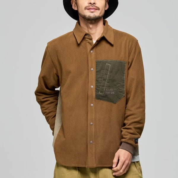 KRIFF MAYER ( クリフメイヤー ) アクティブフリースシャツ メンズ 2615114 シャツ 長袖 長袖シャツ フリースシャツ 軽量 軽い 暖かい リブ アウトドア キャンプ レジャー 秋冬 おしゃれ カジュアル
