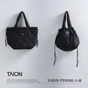 TAION ( タイオン ) ミリタリー ダウントートバッグM | トートバッグ | 通勤 | オシャレ | シンプル | 定番 | バッグ | カバン | ダウン | 巾着バッグ | 2way | キルト | 洗濯可 | ユニセックス | TAION-TT02ML-1-M