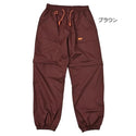 KiU ( キウ ) キウデタッチャブルパンツ K593 アウトドアパンツ レインパンツ パンツ ロングパンツ ショートパンツ 2WAY メンズ レディース ユニセックス 撥水 防水 アウトドアウェア キャンプウェア フェス 旅行 登山 ハイキング 防風
