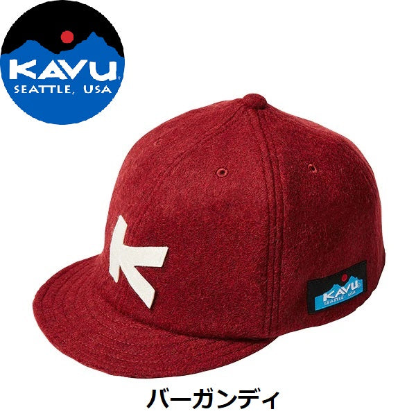 KAVU ( カブー ) カブー ウールベースボールキャップ | 帽子 | キャップ | 日よけ | シンプル | ウール | つばが短い | クラシック | 冬 | オシャレ | 19820318044000 | かぶー