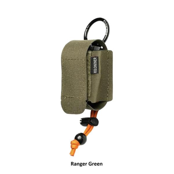 KILONINER ( キロナイナー ) MP4プープバッグポーチ Poop Bag Dispenser Pouch マナーポーチ プープバッグ 犬 猫 ペット用品 散歩 お出かけ ハーネス リード リーシュ ミリタリー コーデュラ ナイロン MOLLE キーリング 耐久性 軽量 コンパクト