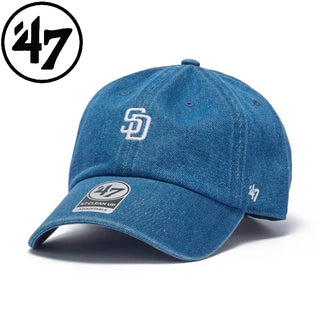 '47 ( フォーティーセブン ) '47 クリーンナップ サンディエゴ・パドレス DENIM デニム ネイビー | 帽子 | キャップ | ウォッシュド加工 | デニム | 日よけ | アウトドア | キャンプ | レジャー | オシャレ | シンプル | 14920398 | ふぉーてぃーせぶん