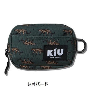 KiU ( キウ ) ウォーターリペレントポーチ M k292 | ポーチ | 撥水 | 防水 | Dカン付 | キーカラビナ付 | ポリエステル100％ | マルチポーチ | バッグインバッグ