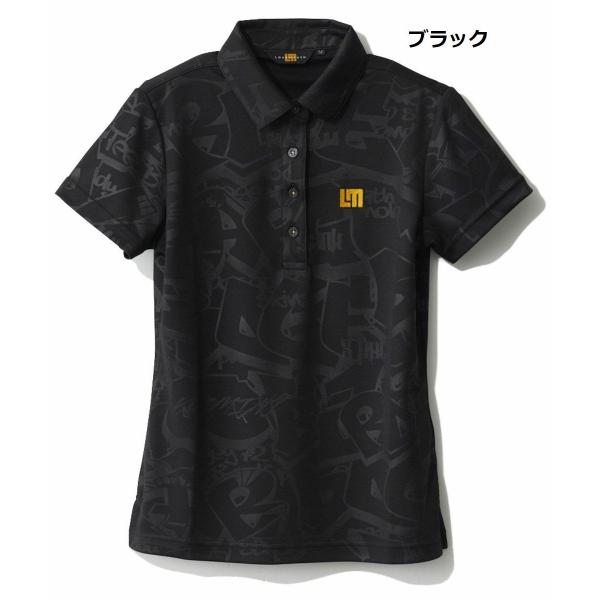 LOUDMOUTH ( ラウドマウス ) レディース プレミアムカノコ エンボス半袖シャツ | 半袖 | シャツ | ゴルフ | ゴルフウェア | らうどまうす | 764650 | 吸汗速乾 | UV | 定番