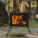 Mt.SUMI ( マウントスミ ) アウトドア薪ストーブ マイクロ 2 / Woodstove MICRO 2 | 2025年モデル | 薪ストーブ | キャンプ | コンパクト | マイクロ | テント | 小型 | アウトドア | ストーブ | 薪 | 屋外 | セット | 二次燃焼 | 冬キャンプ | 冬 | 秋 | SG25FWMC2