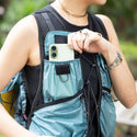 COBMASTER ( コブマスター ) COB-CR HUMMING PACK VEST ハミングパックベスト ベストバッグ ベストパック バックパック リュック 収納ポケット 多機能ポケット 8ポケット ユニセックス フェス アウトドア キャンプ ハイキング ランニング 旅行 軽量 収納 81930400