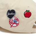 '47 ( フォーティーセブン ) クリーンナップ ニューヨーク・ヤンキース BADGES キャップ 帽子 ベースボールキャップ CLEAN UP MLB メジャーリーグ ニューヨークヤンキース ヤンキース NY ロゴ 刺繍 メンズ レディース ユニセックス カーブバイザー アジャスター サイズ調整