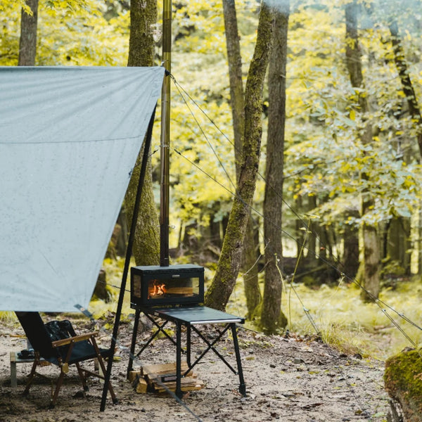 Mt.SUMI ( マウントスミ ) アウトドア薪ストーブ ミドラ / Woodstove MIDORA | 三方向 | 薪ストーブ | キャンプ | 冬キャンプ | 調理 | 焚火台 | グリル | 3WAY | キャンプストーブ | キャンプ用品 | テント用ストーブ | 暖炉 | SG25FWMD | まうんとすみ