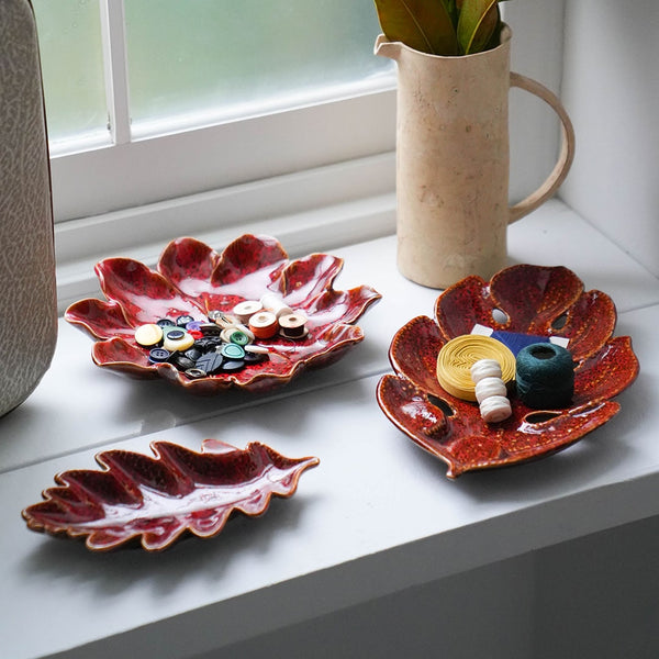 DULTON ( ダルトン ) DECOR PLATE デコール プレート | お皿 | ポーセリン | 小物入れ | オシャレ | 鍵置き | アクセサリー置き | インテリア | 室内 | UA-1095 | UA-1096 | だるとん