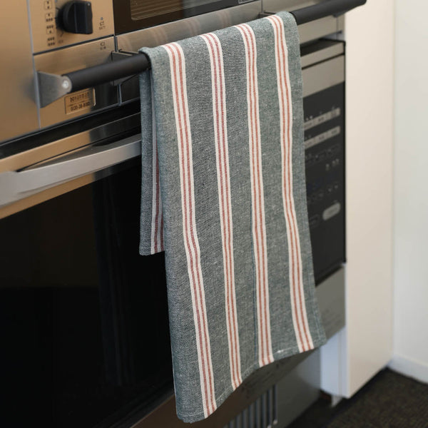 DULTON ( ダルトン ) KITCHEN CLOTH STRIPE | キッチンクロス | 大判 | 500×700mm | キッチン | お洒落 | キッチンタオル | 北欧 | インド製 | リサイクルコットン | RN-1075S | だるとん