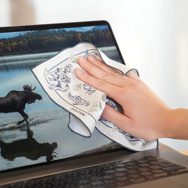 DULTON ( ダルトン ) LENS & SCREEN CLEANUP BUDDIES レンズ ＆ スクリーン クリーンナップ バディーズ | 眼鏡拭き | マイクロファイバークロス | メガネクロス | 可愛い | 大判 | プレゼント | ギフト | 厚手 | MN-1041 | だるとん