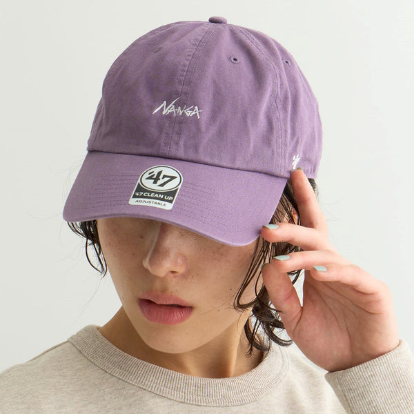 NANGA ( ナンガ ) NANGA×‛47 COTTON CAP ナンガ× 47 コットンキャップ | キャップ | 帽子 | 日よけ | コットン | ユニセックス | キャンプ | アウトドア | シンプル | クラシック | ロゴ | アジャスター | サイズ調整 | なんが | N0004818