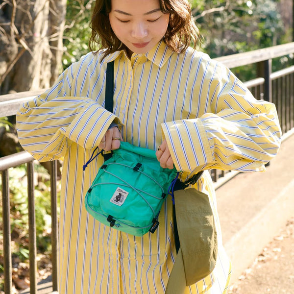 COBMASTER ( コブマスター ) COB-CR 2WAY ROLLTOP&KINCHAKU SHOULDER | ショルダーバッグ | コンパクト | 軽い | 軽量 | ロールトップ | 巾着 | シンプル | フェス | アウトドア | キャンプ | レジャー | 81700700 | こぶますたー