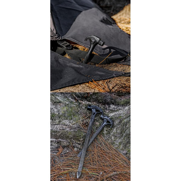 KZM OUTDOOR（ カズミ アウトドア ）ハンマーペグ　250mm アウトドア ペグハンマー  ベノムペグ  軽量 おしゃれ キャンプ用品 k24t3f03