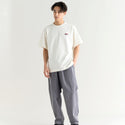 NANGA ( ナンガ ) ECO HYBRID BOX LOGO EMBROIDERY TEE ( UNISEX ) エコハイブリッドボックスロゴエンブロイダリーティー | シャツ | 半袖 | Tシャツ | ブラック | N0000252 | 刺繡ロゴ | ヨレにくい | シンプル | なんが | ユニセックス