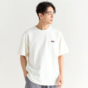 NANGA ( ナンガ ) ECO HYBRID BOX LOGO EMBROIDERY TEE ( UNISEX ) エコハイブリッドボックスロゴエンブロイダリーティー | シャツ | 半袖 | Tシャツ | ブラック | N0000252 | 刺繡ロゴ | ヨレにくい | シンプル | なんが | ユニセックス