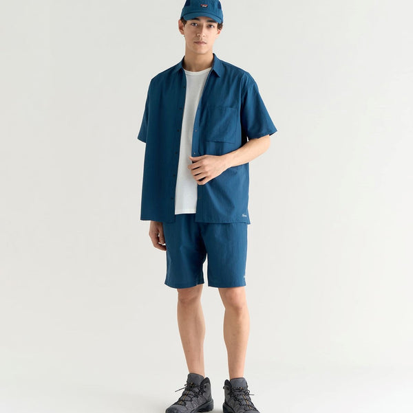 NANGA ( ナンガ ) DotAir® COMFY S/S SHIRT ( MEN ) ドットエア コンフィー ショートスリーブシャツ | メンズ | シャツ | 半袖シャツ | ウェア | トップス | 襟 | 胸ポケット | シワになりにくい | 快適