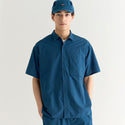 NANGA ( ナンガ ) DotAir® COMFY S/S SHIRT ( MEN ) ドットエア コンフィー ショートスリーブシャツ | メンズ | シャツ | 半袖シャツ | ウェア | トップス | 襟 | 胸ポケット | シワになりにくい | 快適
