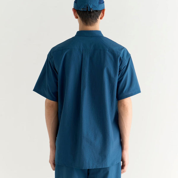 NANGA ( ナンガ ) DotAir® COMFY S/S SHIRT ( MEN ) ドットエア コンフィー ショートスリーブシャツ | メンズ | シャツ | 半袖シャツ | ウェア | トップス | 襟 | 胸ポケット | シワになりにくい | 快適
