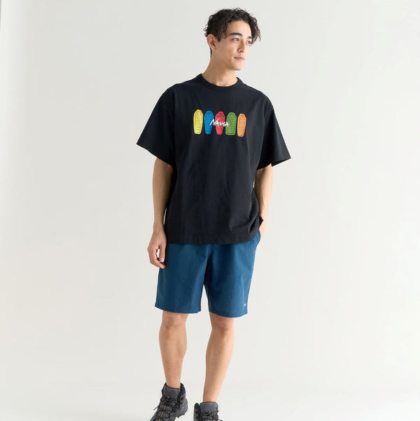 NANGA ( ナンガ ) ECO HYBRID TEE ( SB PT ) エコハイブリッドティー | Tシャツ | 半袖 | アウトドア | コットン | 寝袋 | シュラフ | デザイン | 可愛い | なんが | N0003700 | 万能 | シャツ | トップス