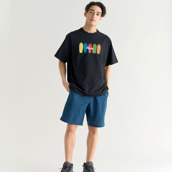 NANGA ( ナンガ ) ECO HYBRID TEE ( SB PT ) エコハイブリッドティー | Tシャツ | 半袖 | アウトドア | コットン | 寝袋 | シュラフ | デザイン | 可愛い | なんが | N0003700 | 万能 | シャツ | トップス
