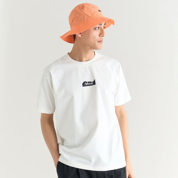 NANGA ( ナンガ ) ECO HYBRID MT LOGO TEE ( UNISEX ) エコハイブリッドMT ロゴティー | Tシャツ | 半袖 | ユニセックス | ロゴ | ベーシック | 定番 | 着回し | アパレル | アウトドア | キャンプ | 春服 | 夏服 | シンプル | N0003638 | なんが | トップス