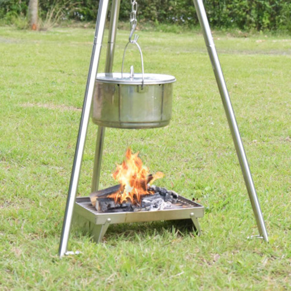 HIGHMOUNT ( ハイマウント ) ファイヤーグリルベース 焚き火台 グリル 焚き火グリル キャンプ用品 アウトドア用品 キャンプギア バーベキュー BBQ 調理器具 焚き火料理 ソロキャンプ アウトドア料理 23194