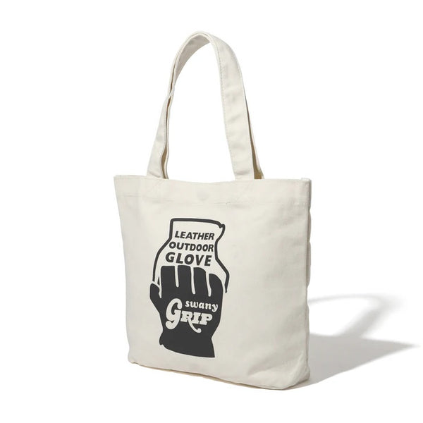 GRIP SWANY ( グリップスワニー ) 【 GSUB-165 】 GLOVE LOGO TOTE BAG (S) | トートバッグ | バッグ | シンプル | サブバッグ | 通勤 | 通学 | キャンバス | コンパクト | 旅行 | 使いやすい | ぐりっぷすわにー | 鞄