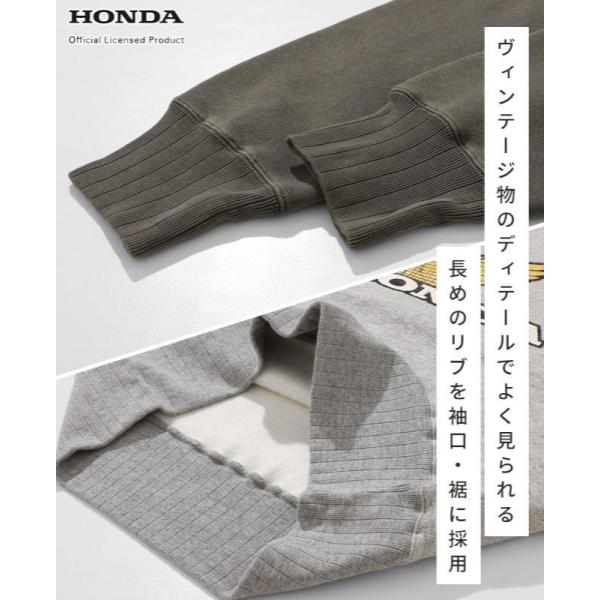 KRIFF MAYER ( クリフメイヤー ) HONDAコラボクルー ( WING ) MENS | メンズ | LADYS | レディース | 2527204 | スウェット | 長袖 | ホンダ | コラボ | レジャー | お出かけ | ワッペン | くりふめいやー