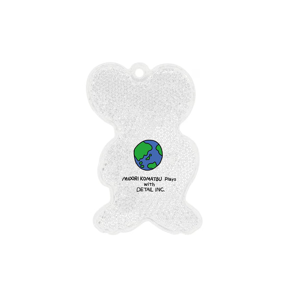 DETAIL ( ディテール ) Alien Reflector | Midori Komatsu エイリアン リフレクター | イラストレーターコラボ | 2倍光る | 反射 | 散歩 | 夜道 | 安全 | 宇宙人 | 3743A | キーホルダー | でぃてーる