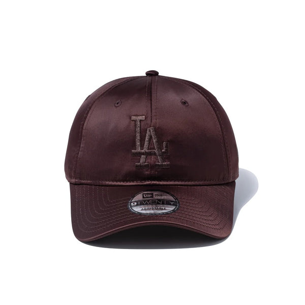NEW ERA ( ニューエラ ) 9TWENTY Valentine's Day サテン ロサンゼルス・ドジャース ダークブラウン | 帽子 | キャップ | レジャー | お出かけ | アウトドア | キャンプ | カーブドバイザー | サイズ調整 | 14908292 | クロスストラップ | にゅーえら