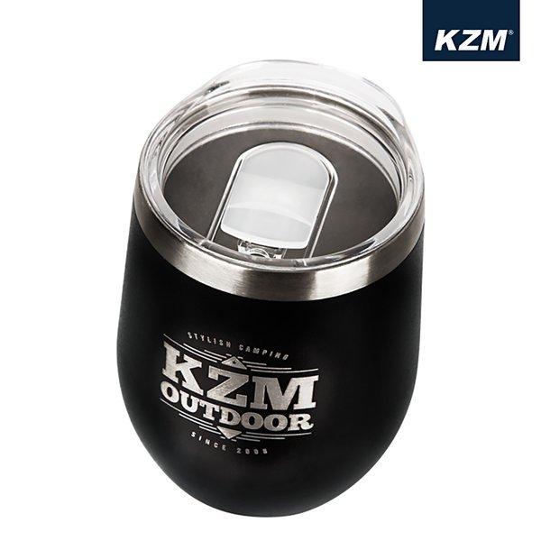 KZM OUTDOOR（ カズミ アウトドア ）エッグタンブラー 2個セット キャンプ用品 アウトドア ステンレス タンブラー コップ グラス 真空断熱 350ml K9T3K010