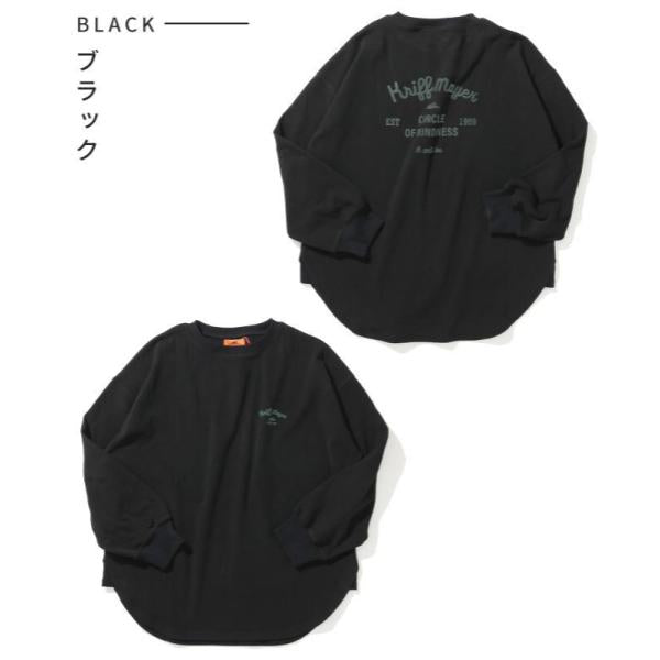 KRIFF MAYER ( クリフメイヤー ) もちのびゆるT | LADYS | レディース | W2515609 | トップス | ウェア | ストレッチ性 | もちもち | 伸縮性 | 着痩せ | ワンポイント | オシャレ | 体型カバー | 秋服 | 冬服 | くりふめいやー