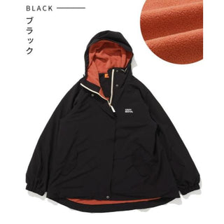 KRIFF MAYER ( クリフメイヤー ) ゆったりAラインマンパ | LADYS | レディース | W2517825 | アウター | マウンテンパーカー | 上着 | アウトドア | キャンプ | レジャー | フリース | 暖かい | Aライン | ゆったり | 動きやすい | 体型カバー | くりふめいやー