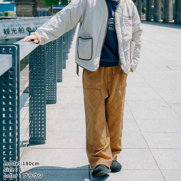 KRIFF MAYER ( クリフメイヤー ) ヘビーデューティーダブルニーパンツ | MENS | メンズ | ロングパンツ | 2525128 | ボトムス | ダック生地 | ワークパンツ | アウトドア | キャンプ | レジャー | くりふめいやー