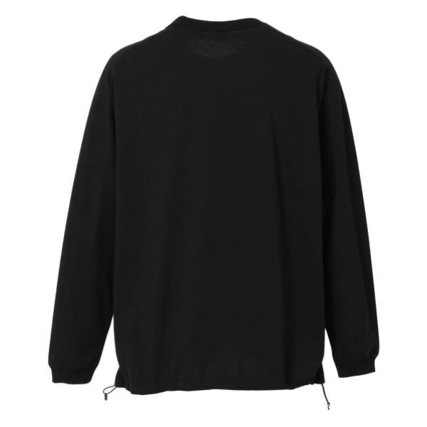 NANGA ( ナンガ ) エコハイブリッド オーバーサイズ ロングスリーブTシャツ | 長袖 | Tシャツ | ロンT | シンプル | ホワイト | ブラック | お出かけ | オシャレ | NW2411-1G808 | ゆったり | なんが