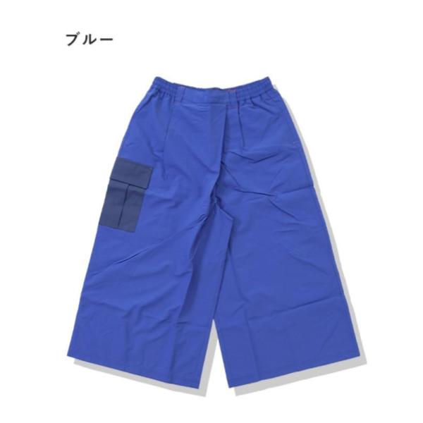 KRIFF MAYER ( クリフメイヤー ) さらっとミリタリーラップパンツ | LADYS | レディース | W2445122 | パンツ | ボリューム感 | 異素材ポケット | ビビッドカラー | ナイロン100％ | 夏 | 夏服 | くりふめいやー | カジュアル