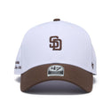 '47 ( フォーティーセブン ) '47 エムブイピー サンディエゴ・パドレス STADIUM ADDRESS ベースランナー ホワイト ブラウンバイザー | 帽子 | キャップ | 日よけ | シンプル | オシャレ | アウトドア | キャンプ | レジャー | 14920306