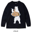 go slow caravan ( ゴースローキャラバン ) 超ヘビーUSA/C ナポリタンクマ ロングスリーブ TEE MENS | WOMENS | Tシャツ | ウェア | トップス | 長袖 | 長袖Tシャツ | クマ | ナポリタン | カジュアル | ごーすろーきゃらばん