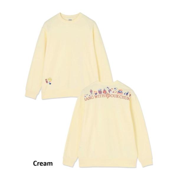 CHUMS ( チャムス ) フィルモアセントウクルートップ クルートップ トップス メンズ レディース ユニセックス オーバーサイズ 長袖 ロングスリーブ カジュアル アウトドア キャンプ フェス レジャー デイリーウェア フィルモア セントウ おしゃれ ストリート 秋冬 CH00-1593