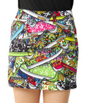【 SALE 】 LOUDMOUTH ( ラウドマウス ) レディース ストレッチツイル 柄スカート | ゴルフ | スカート | 動きやすい | 764355 | 派手 | らうどまうす | 接触冷感 | 夏