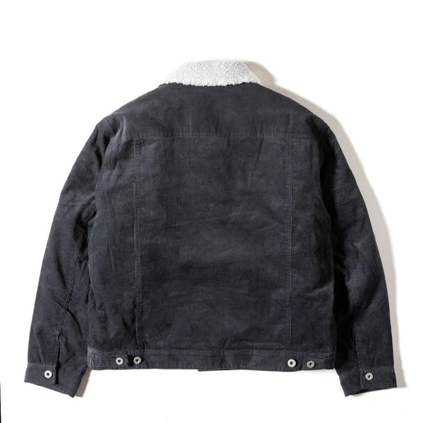GRIP SWANY ( グリップスワニー ) 【 GSMJ-059 】 SHERPA TRUCKER JACKET | ジャケット | アウター | 冬 | 防寒 | シンプル | 暖かい | オシャレ | コットン | コーデュロイ | ユニセックス | メンズ | レディース | ボア | ウェア | ぐりっぷすわにー