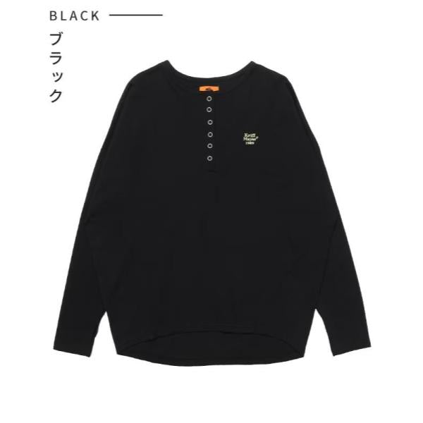 KRIFF MAYER ( クリフメイヤー ) UVカットさらコクーンロンT | LADYS | W2537816 | レディース | Tシャツ | ロンT | 長袖 | UVカット | 薄手 | 体型カバー | 万能 | サラサラ | くりふめいやー | カジュアル