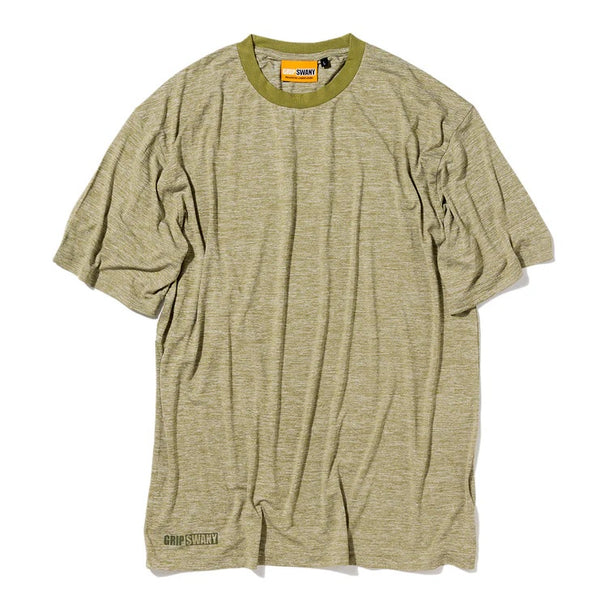 GRIP SWANY ( グリップスワニー ) 【 GSMCT0014 】 BOX LOGO DRY S/S TEE | シャツ | Tシャツ | 半袖 | 半袖Tシャツ | 半袖シャツ | シンプル | UVカット | 速乾 | バックプリント | ランニング | キャンプ | ジム | 使いやすい | アウトドア | レジャー | ぐりっぷすわにー