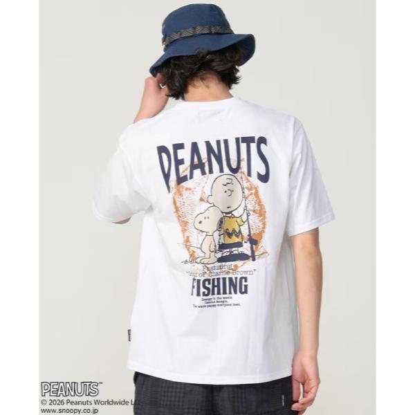 KRIFF MAYER ( クリフメイヤー ) スヌーピープリントT | 釣り | MENS | 2557803 | メンズ | カジュアル | 半袖 | Tシャツ | バックプリント | プリントT | オシャレ | 接触冷感 | 夏 | スヌーピー | くりふめいやー
