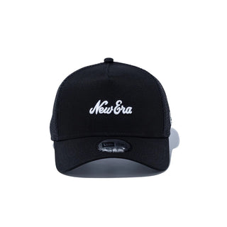 NEW ERA ( ニューエラ ) 9FORTY A-Frame トラッカー オールドロゴ ブラック × ホワイト | 帽子 | キャップ | にゅーえら | 日よけ | 14524994 | ユニセックス | スナップバック | メッシュ | 定番