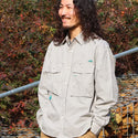 KRIFF MAYER ( クリフメイヤー ) シアサッカーチェックドアシャツ | MENS | 2535103 | メンズ | 長袖 | 長袖シャツ | カジュアル | オシャレ | 春服 | アパレル | チェック | ゆったり | 綿100％ | くりふめいやー
