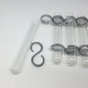DULTON ( ダルトン ) LINK TUBE VASE リンク チューブ ベース | ゴールド | シルバー | 試験管 | 花瓶 | ガラス | ブラシ付 | オシャレ | ダイニング | 部屋 | 華やか | CH03-V76 | だるとん