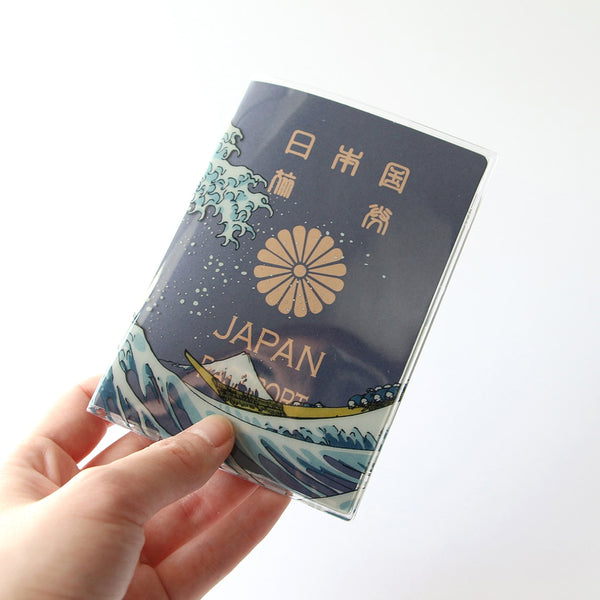 DETAIL ( ディテール ) Aofuji | アオフジ | 日本画のパスポートカバー | 5年用のパスポート | パスポートカバー | 日本画 | ポケット | 収納 | 便利 | 3099 | でぃてーる